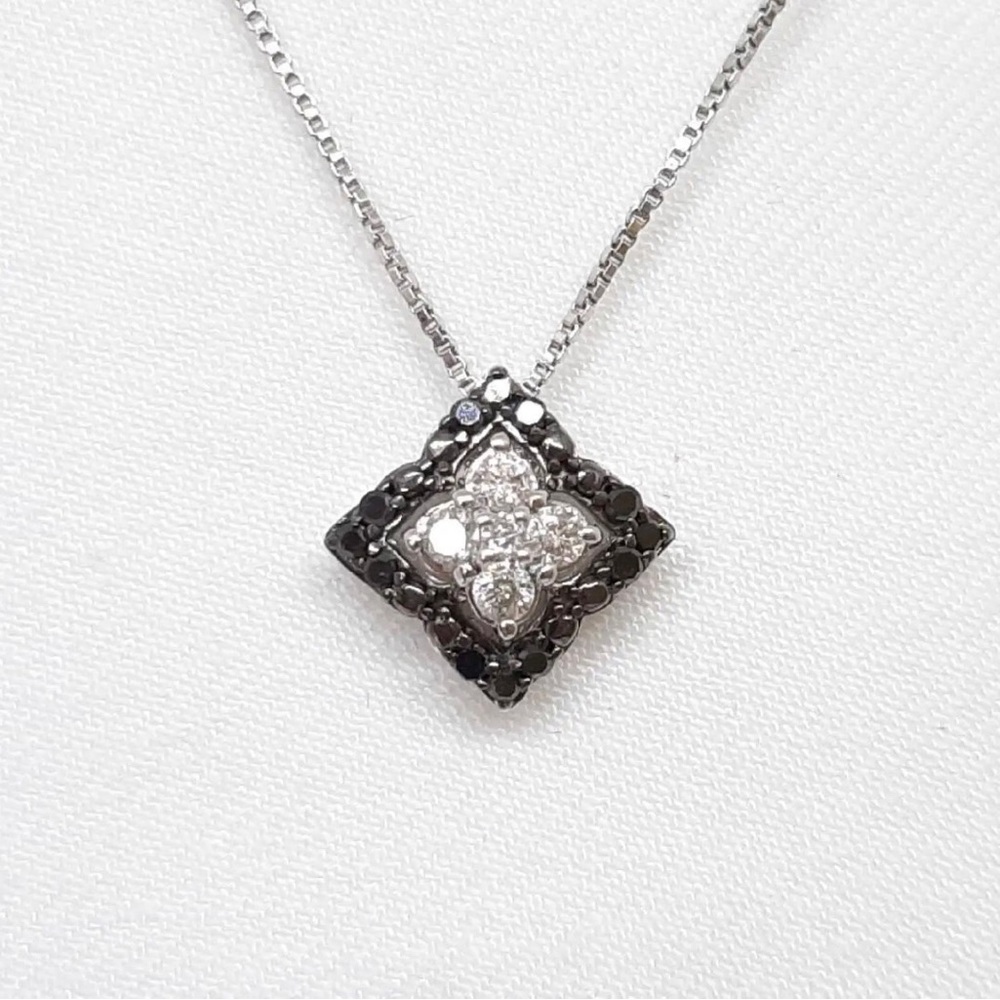 -SOLD on M- 1/2 cttw H-SI2 genuine Diamond Necklace